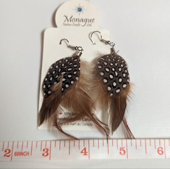 Feather earrings - Picture 1 of 1